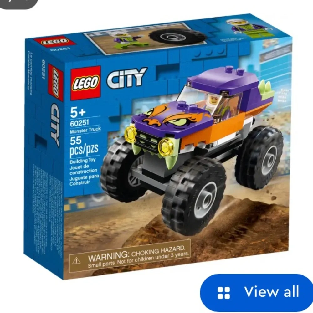 Retired Lego City Monster Truck, Item # 60251